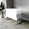 Flash Furniture Palmer 60in. x 24in. HD Nesting Table w/T-Legs, Modesty Panel, 1in. Thick White Tabletop, Gry Frame MT-M6024-T-LEG-WHTGRY-GG - alternate 6